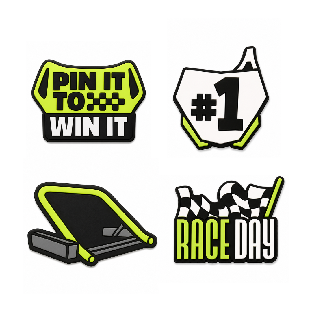 Pin It To Win It Shoe Charms