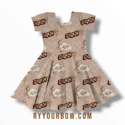 Brown Fox Dress *PREORDER*