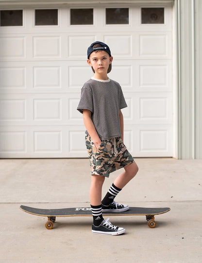Custom Kids Casual Crew Set