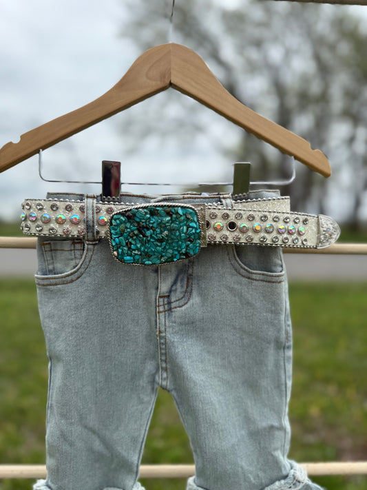 Turquoise Belt Buckle