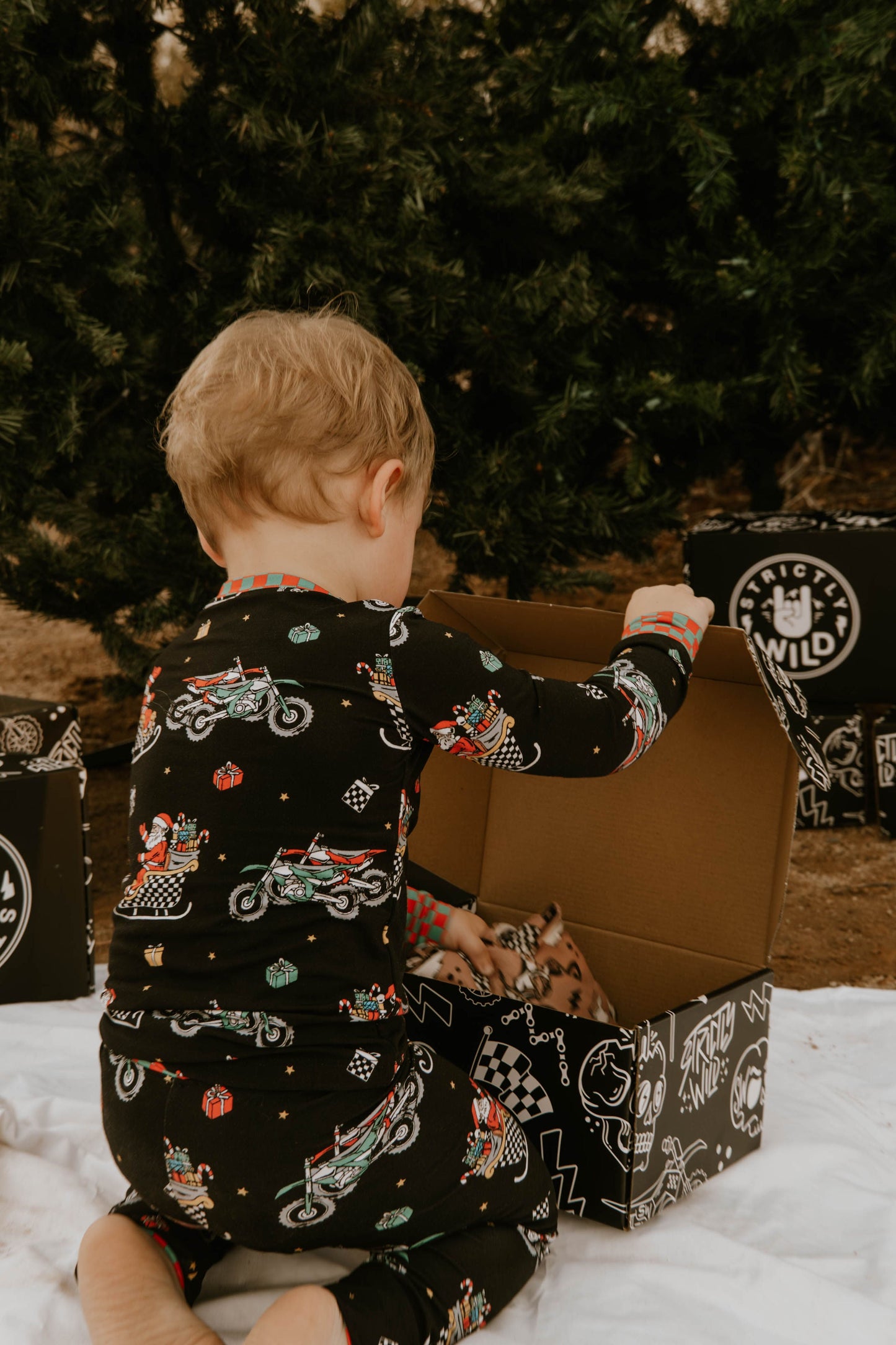 Santas Speedy Sleigh Toddler & Youth Pajamas