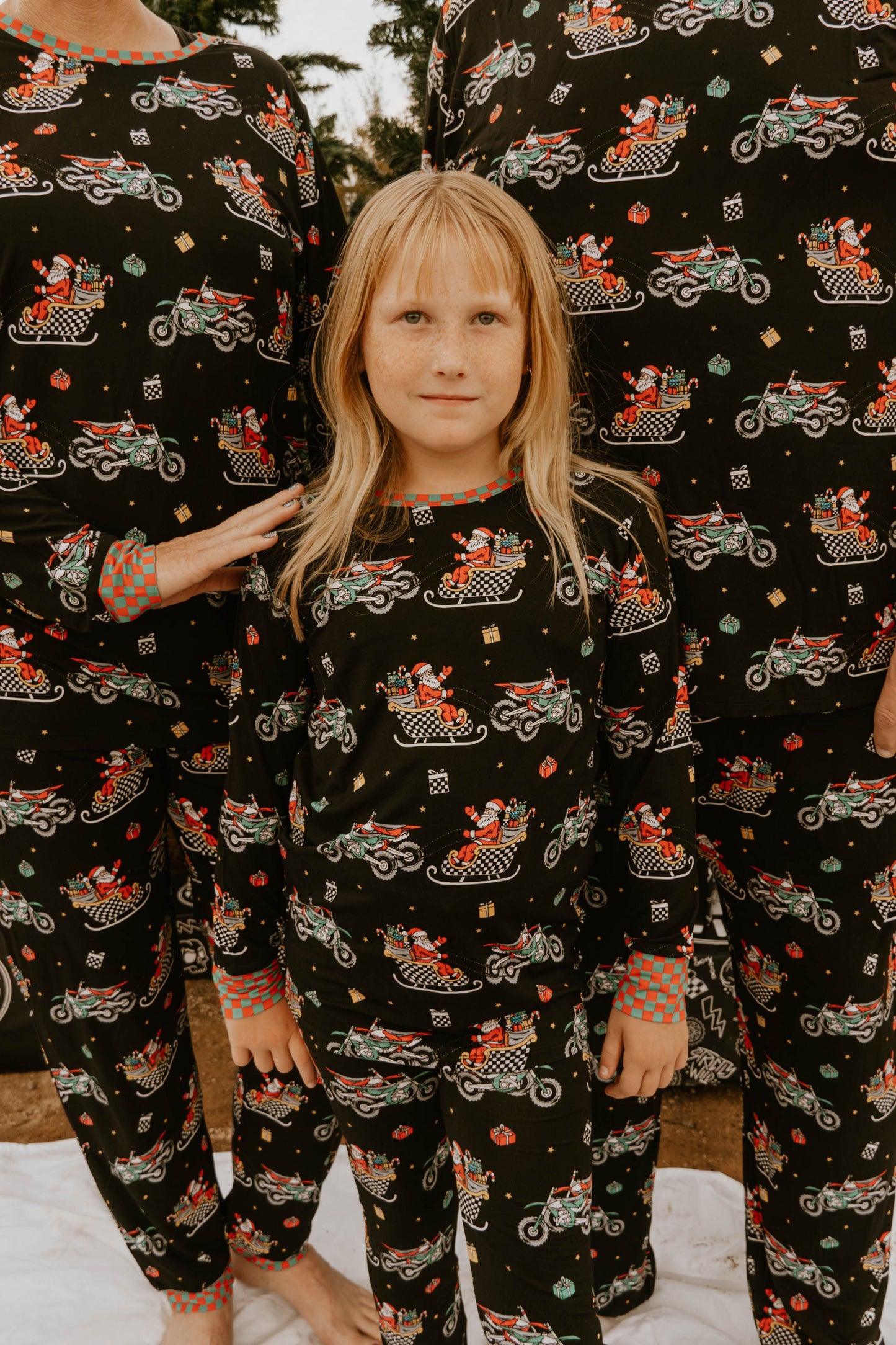 Santas Speedy Sleigh Toddler & Youth Pajamas