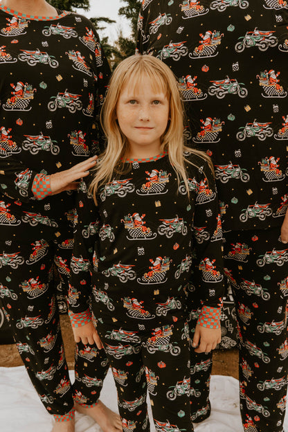 Santas Speedy Sleigh Toddler & Youth Pajamas