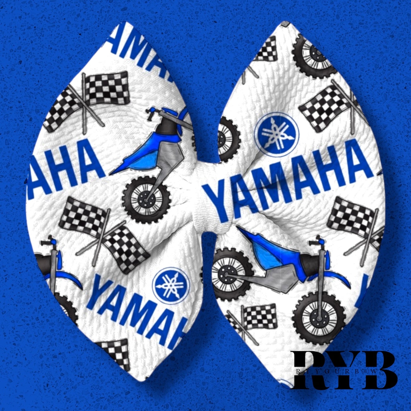 Team Blue Bows or Headwraps