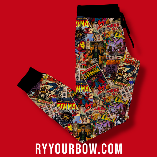 Superheroes  Adult Joggers RTS