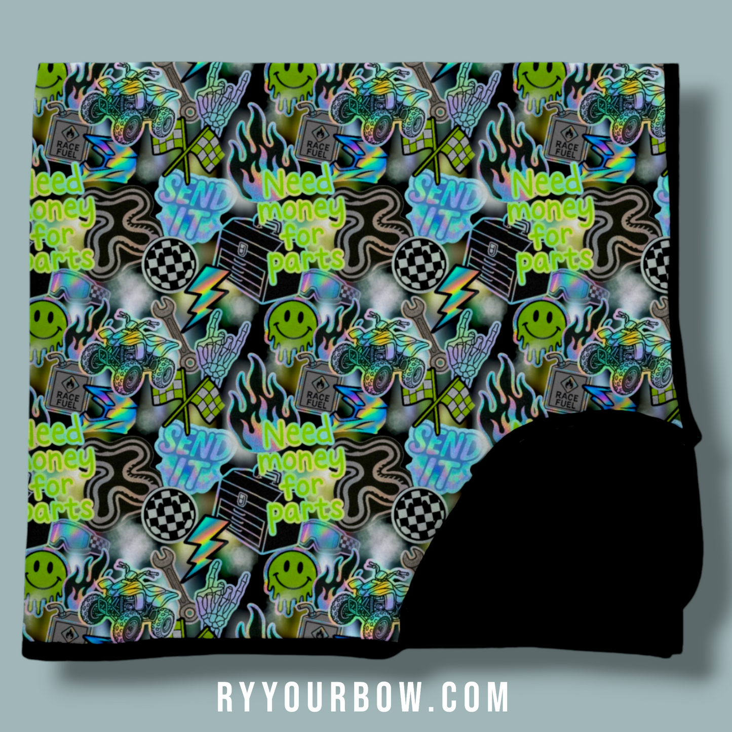 Need Money For Parts Double Sided Blanket *PREORDER*