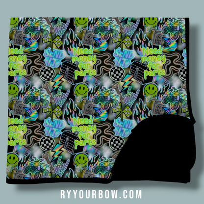 Need Money For Parts Double Sided Blanket *PREORDER*