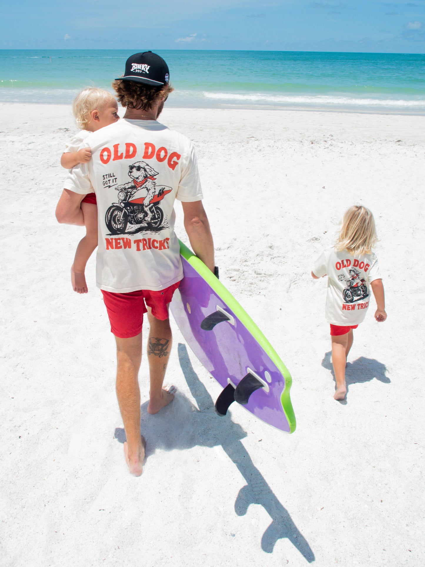 Old Dog, New Tricks-Dad + Mini AK Graphic Tee