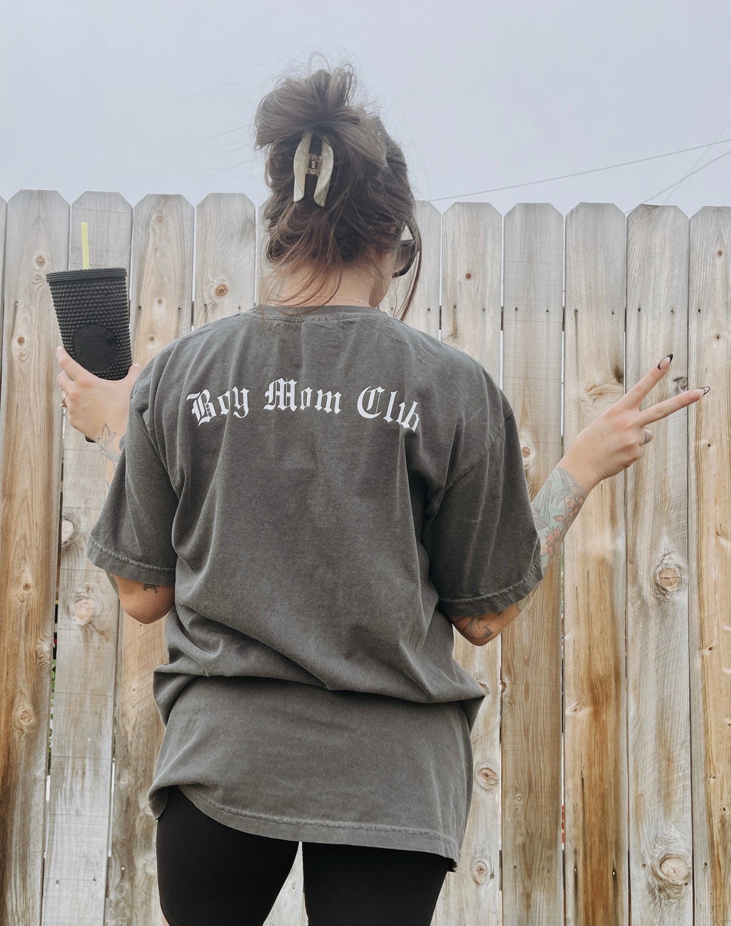 Vintage Boy Mom Club Tee