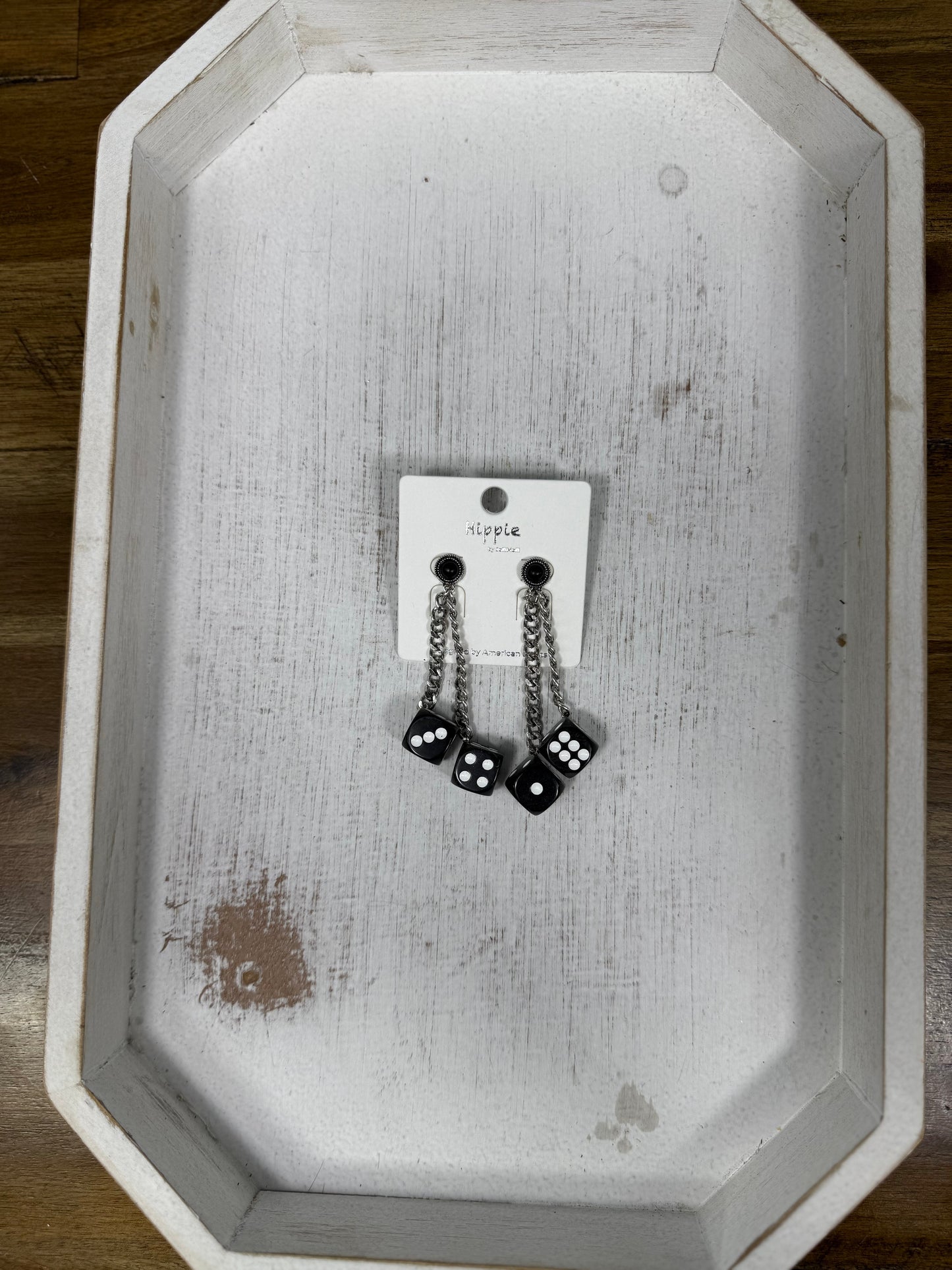 Dangly Dice Earrings