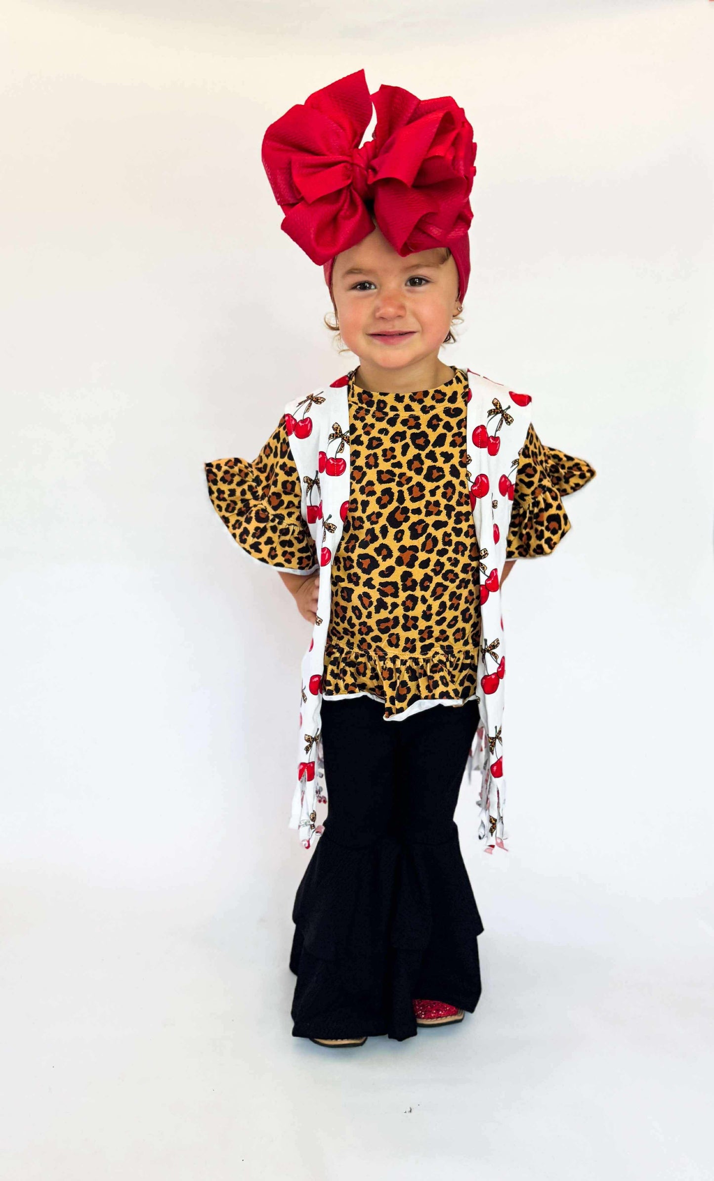 Cherry-licious Fringe Duster