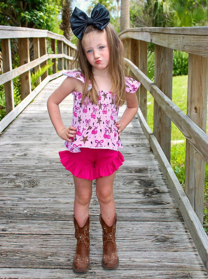 Dark Pink Shorties