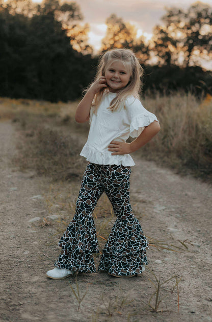 Camo Double Bell Bottoms