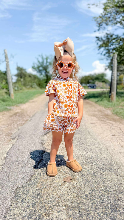 Pumpkin Spice Bows Oversized Set