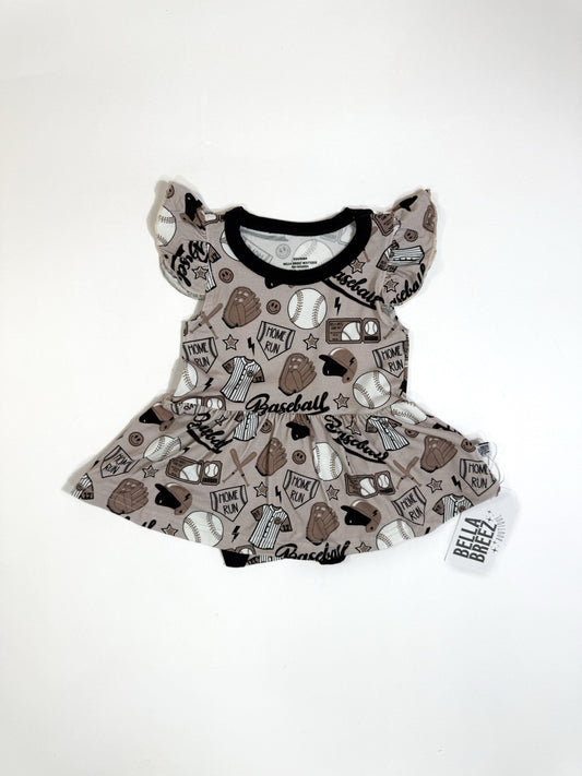 Game Day Bamboo Skirted Romper