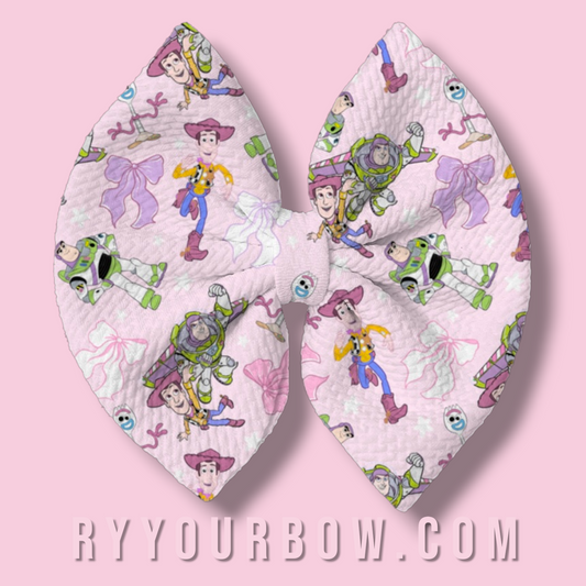 You’ve Got A Friend in Me Pink  Bows & Headwraps