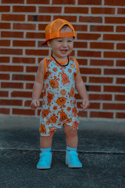 Pumpkin Spice Romper