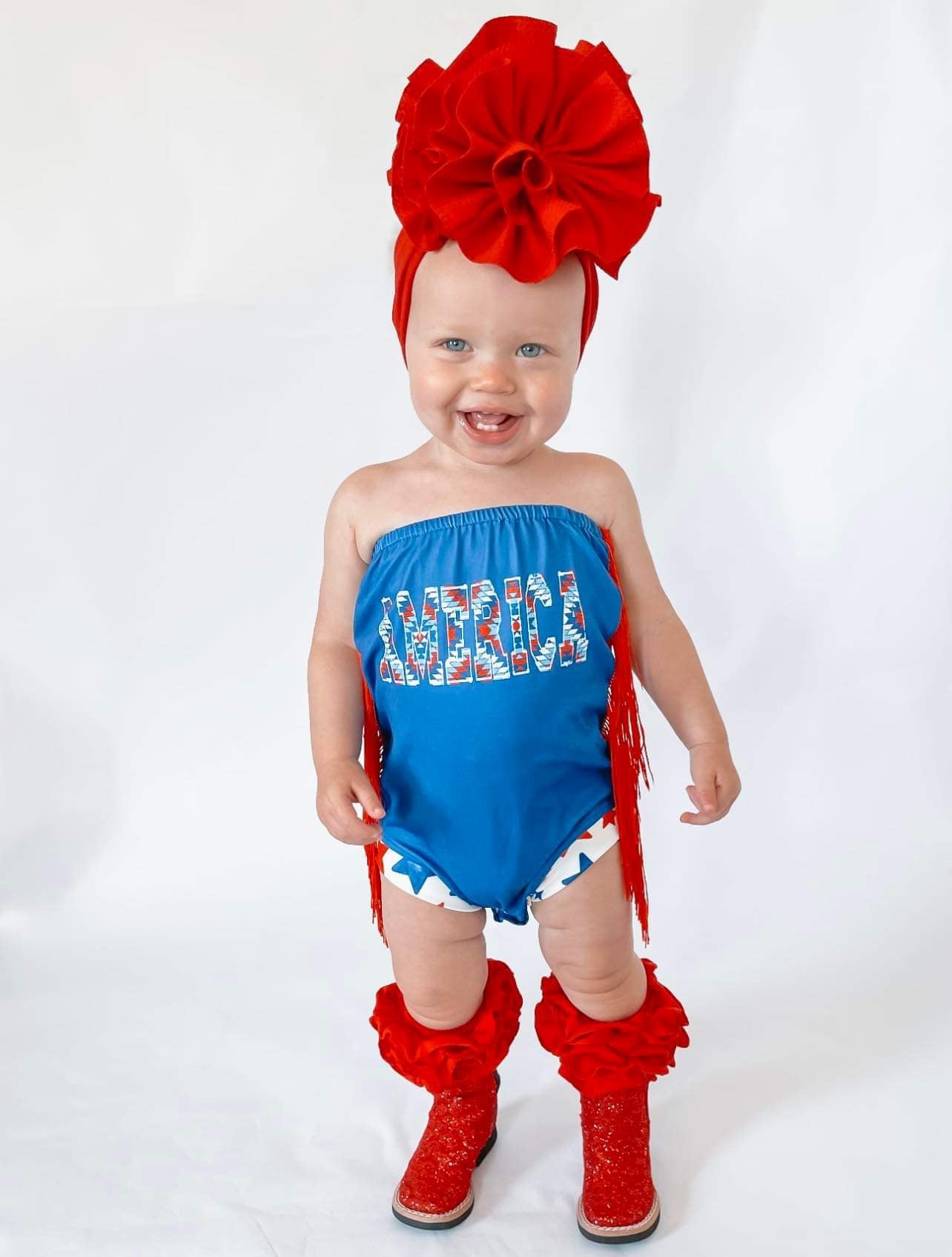 America Tube Bubble Romper/Top