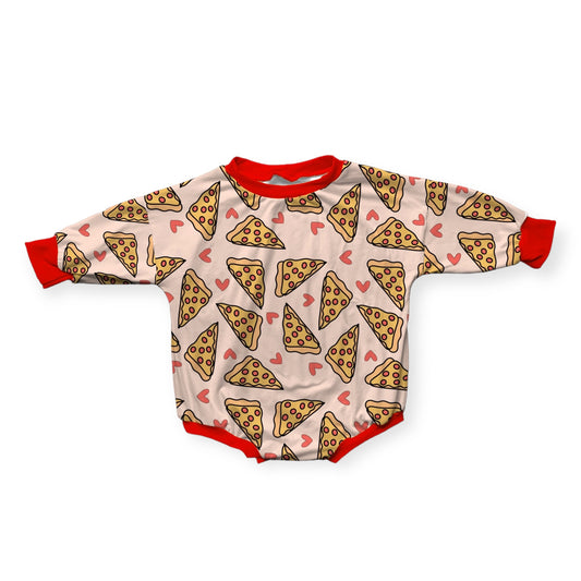 Pizza Lover Cozy Romper