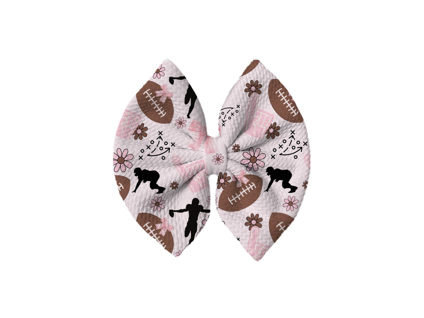 All American Girl Print Bow