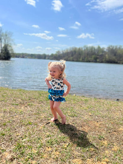 Thunderstruck Cowgirl 2 Piece Swim Suit
