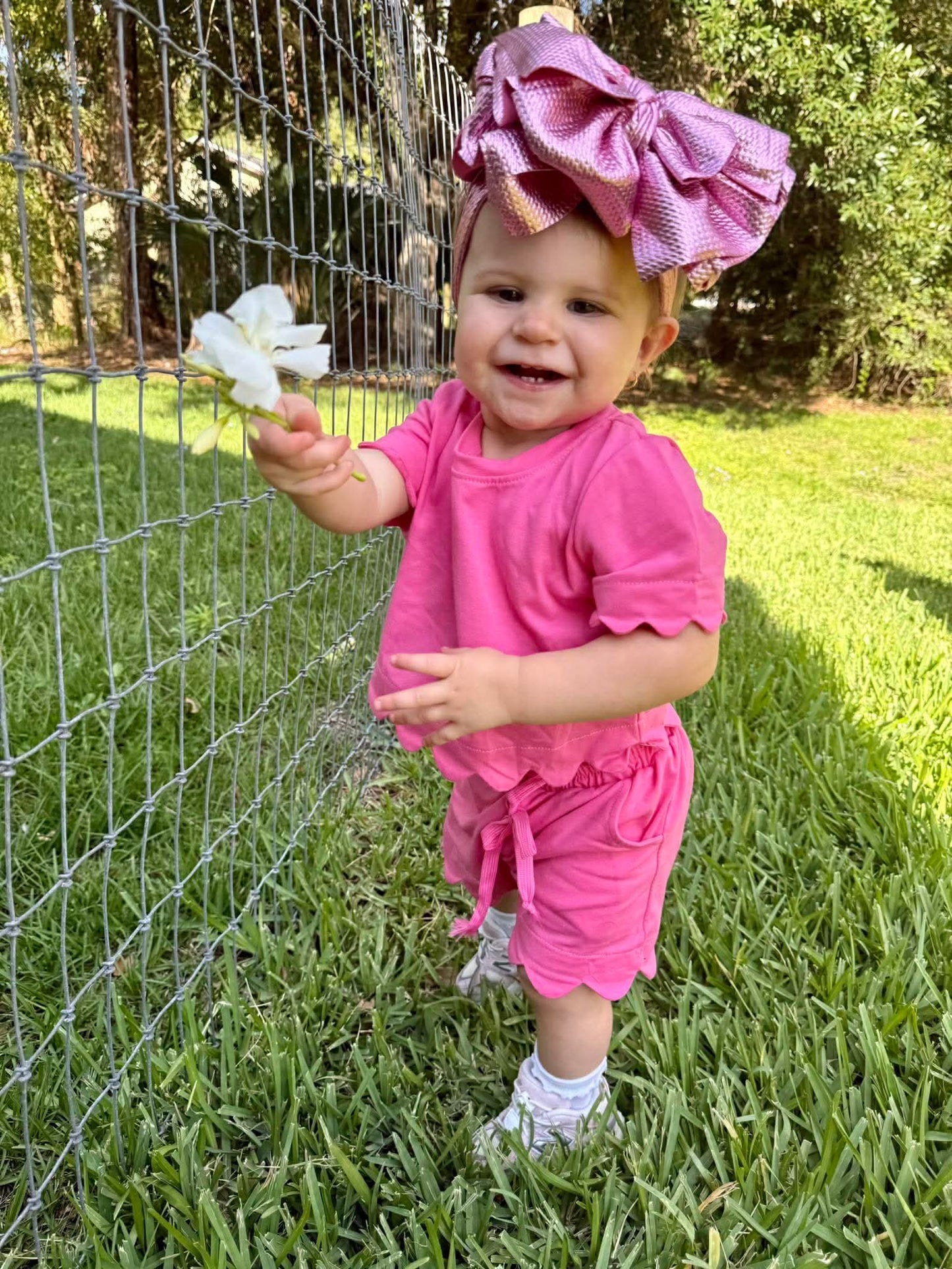 Berry Bloom Scalloped Set