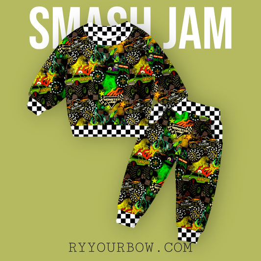 Smash Jam Sweatshirt + Joggers Set Bamboo RTS