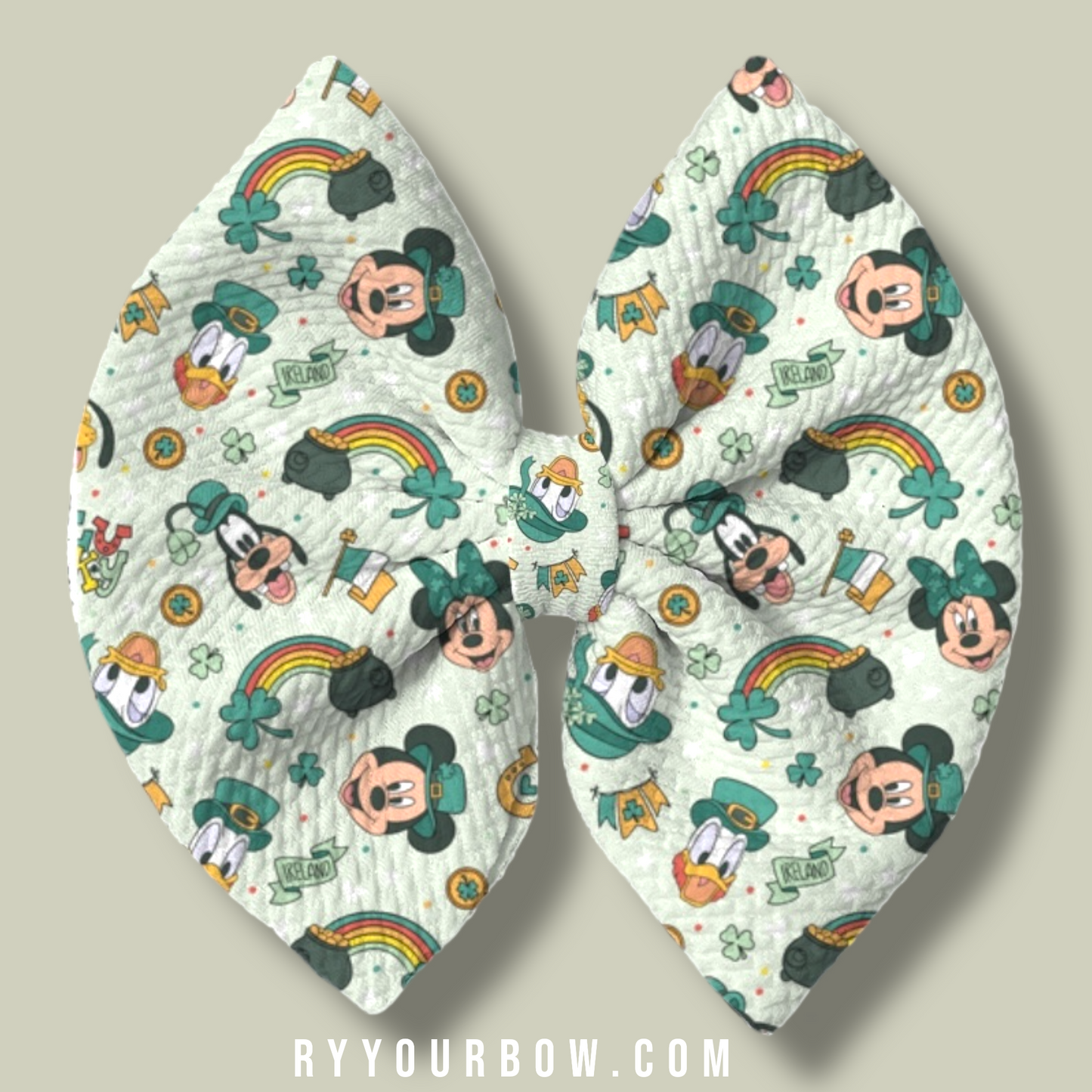 Four Leafed Friends Bows or Headwraps