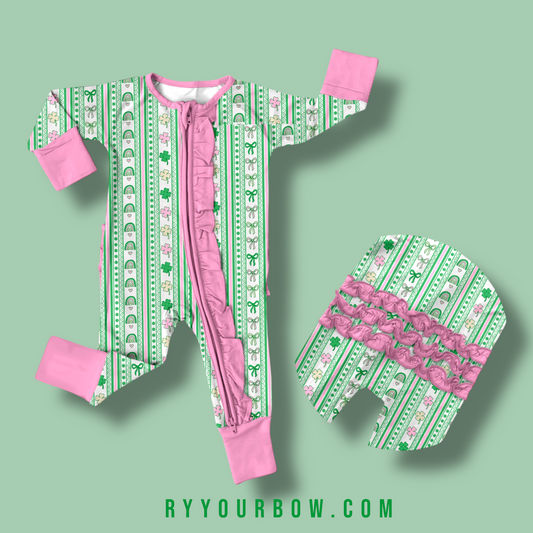 Clover The Rainbow  Ruffled Zippy PreOrder