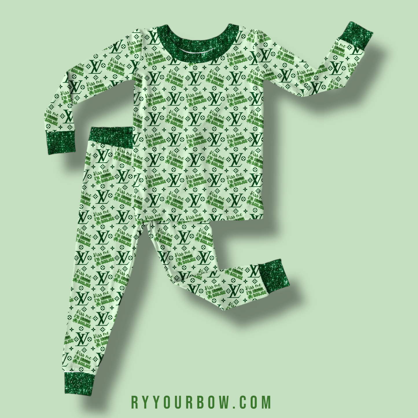 Kiss Me I'm Irish 2 Piece Set PREORDER