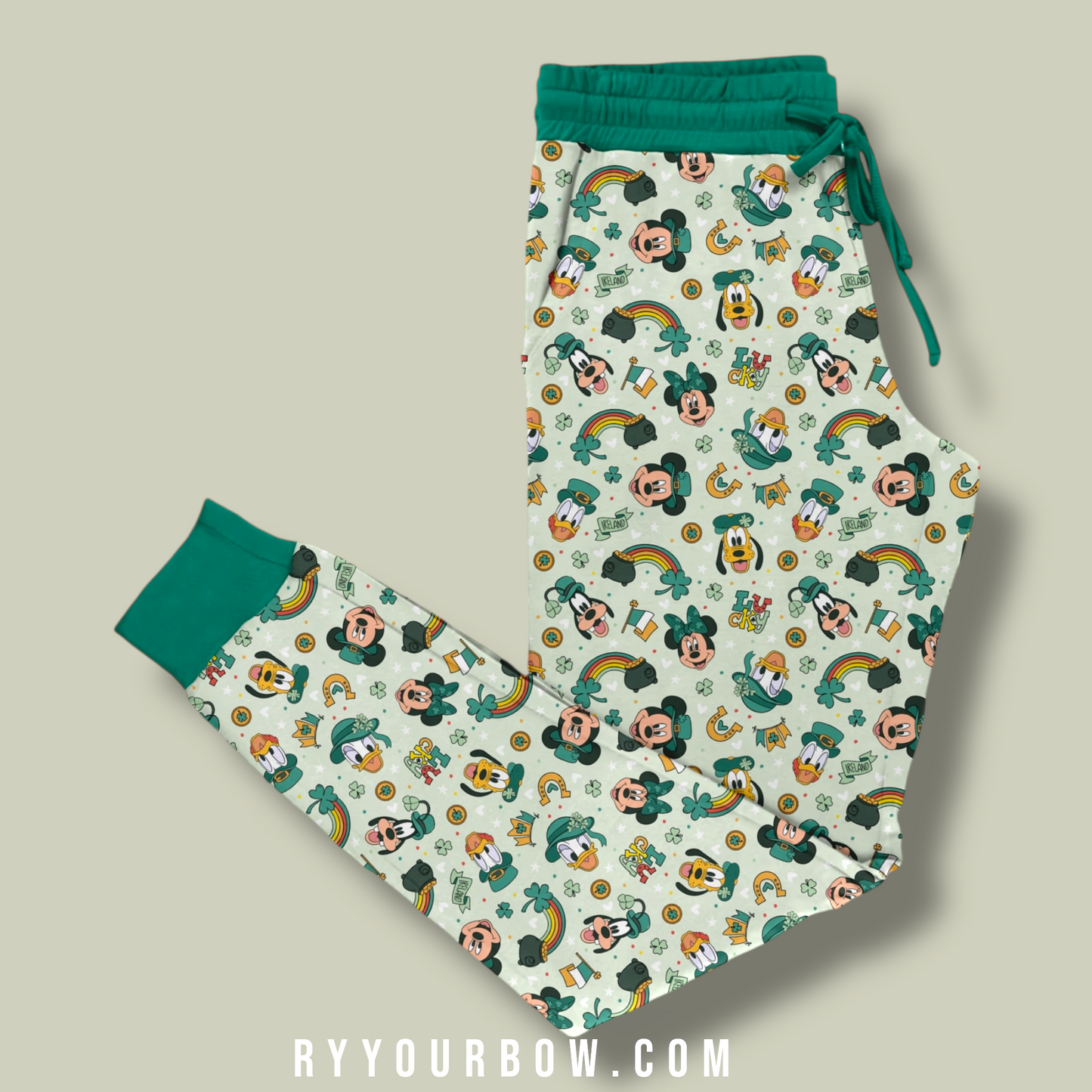 Four Leafed Friends Adult Joggers PreOrder