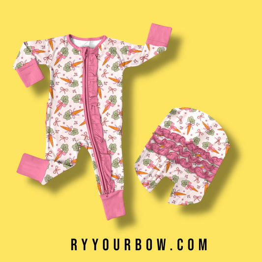 Easter Coquette Ruffled Zippy PreOrder