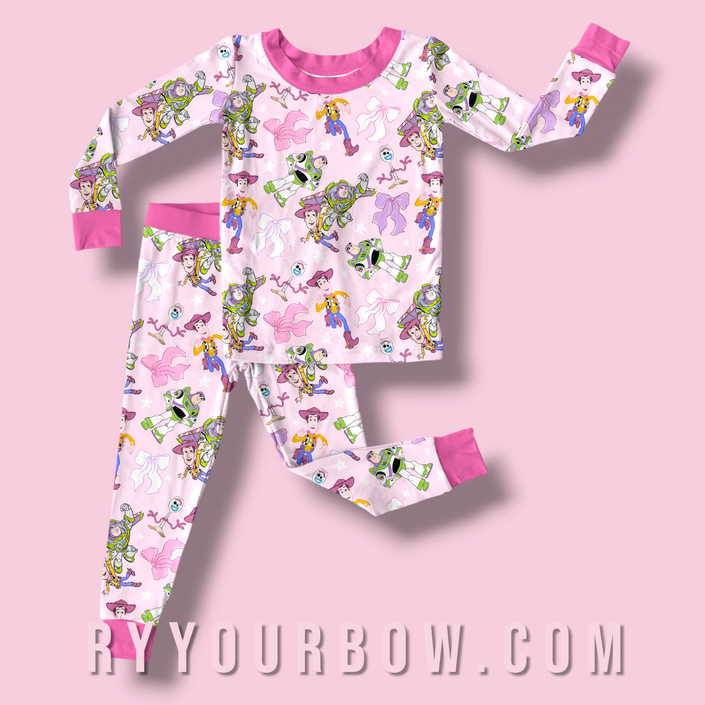 You've Got A Friend in Me Pink 2 Piece Set RTS