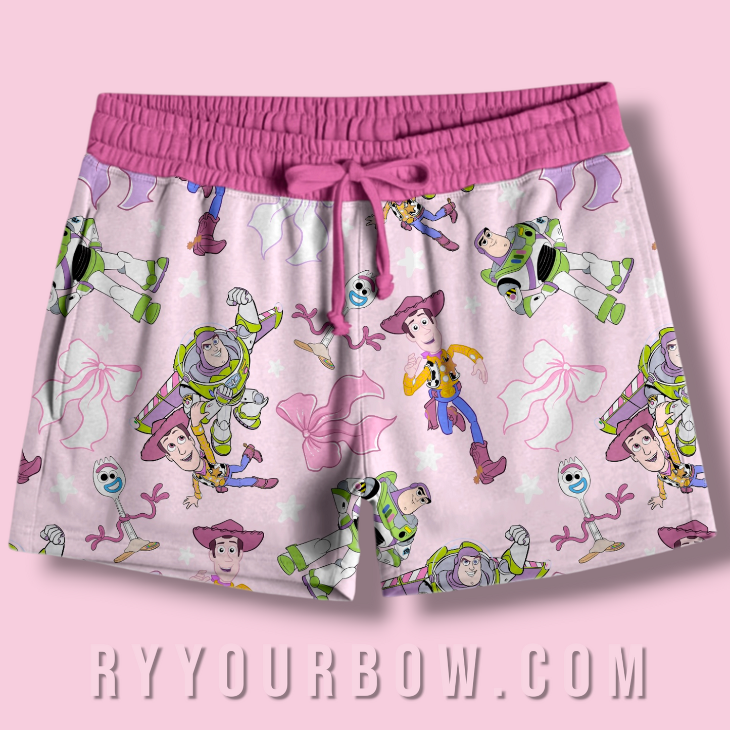 You've Got A Friend in Me Pink Women’s Shorts RTS