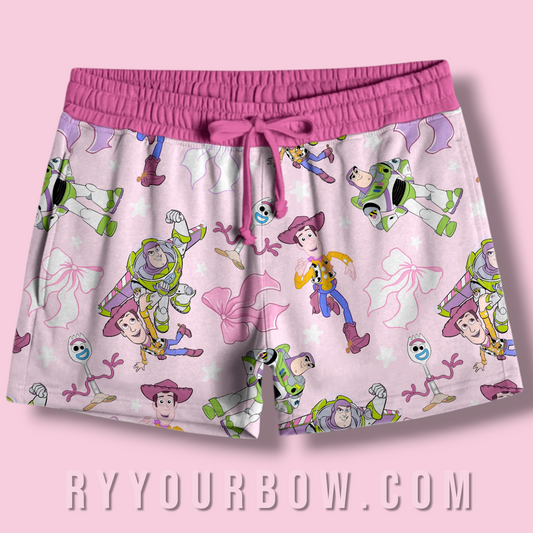 You've Got A Friend in Me Pink Women’s Shorts RTS
