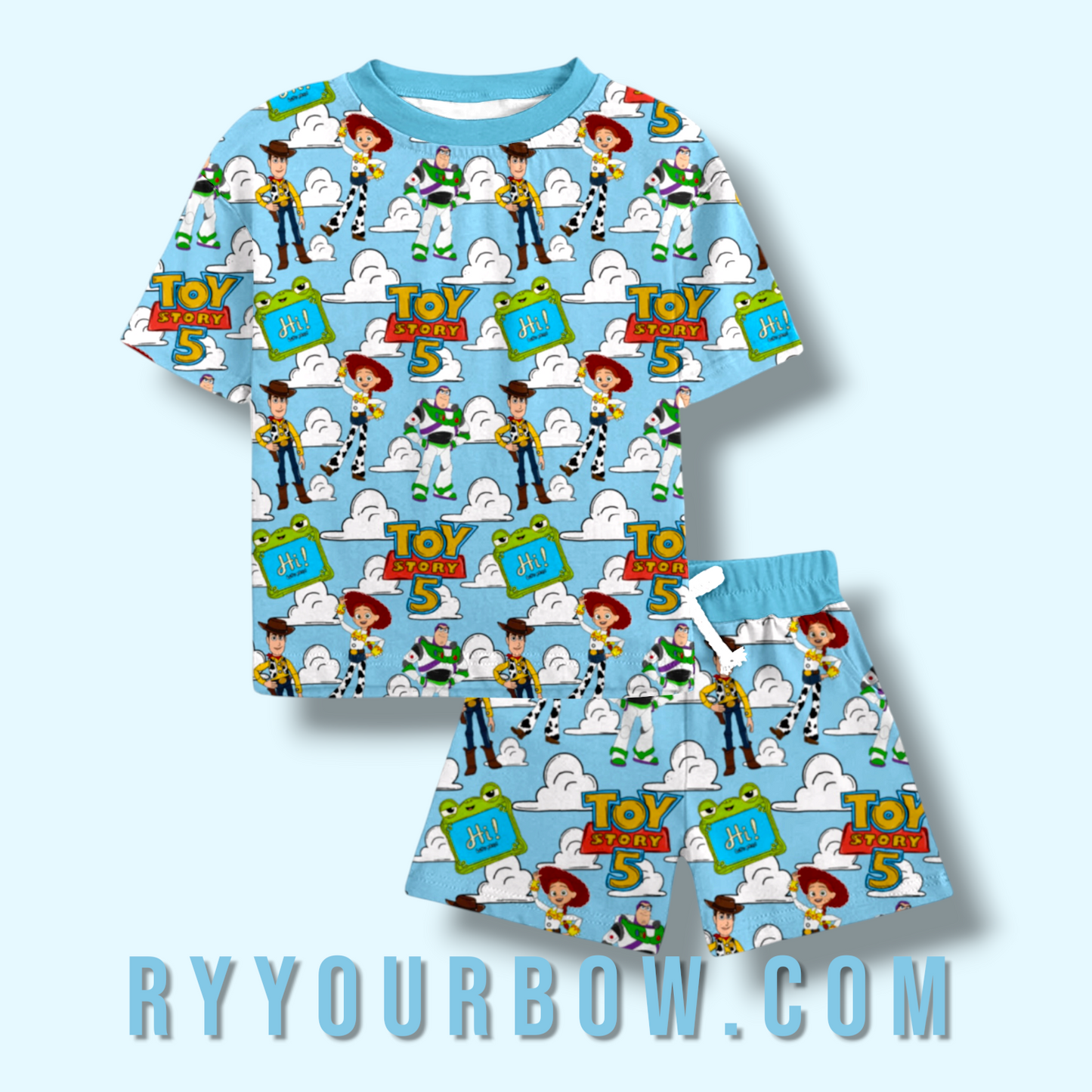 TS 5 T-Shirt + Shorts Set Bamboo  RTS