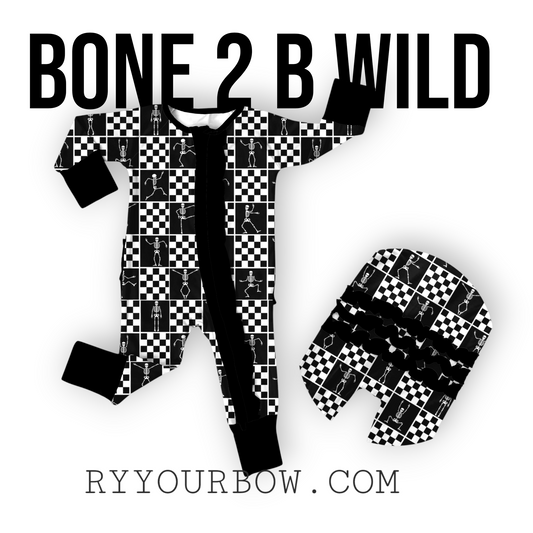 BONE 2 B WILD Ruffled Zippy *PREORDER*