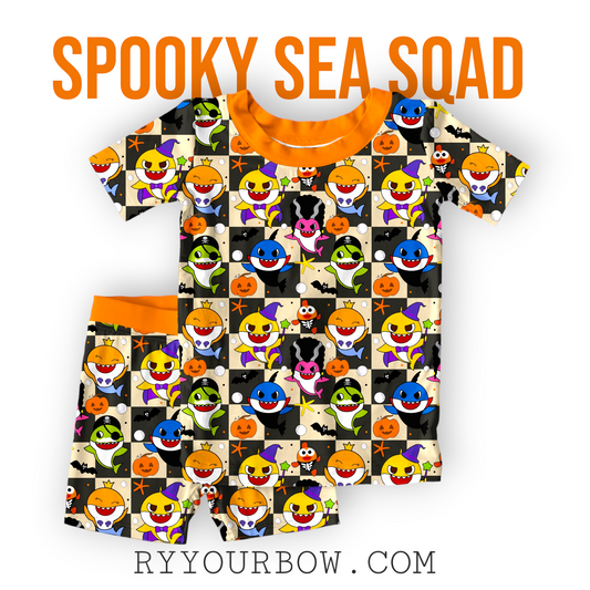SPOOKY SEA SQAD Short Set *PREORDER*