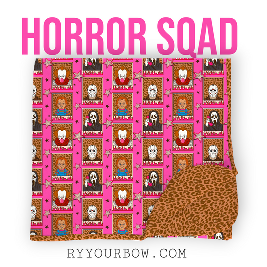 HORROR SQAD Double Sided Blanket *PREORDER*