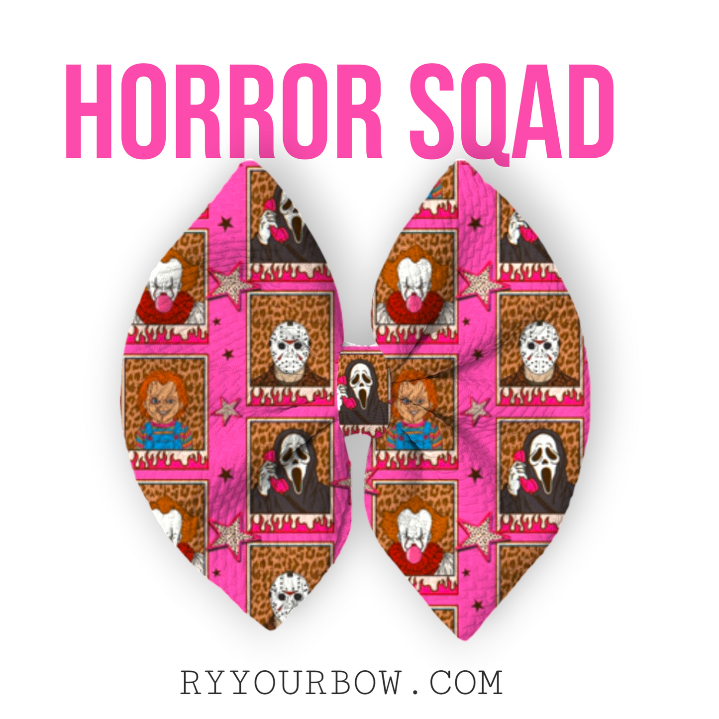 HORROR SQAD Bows & Headwraps