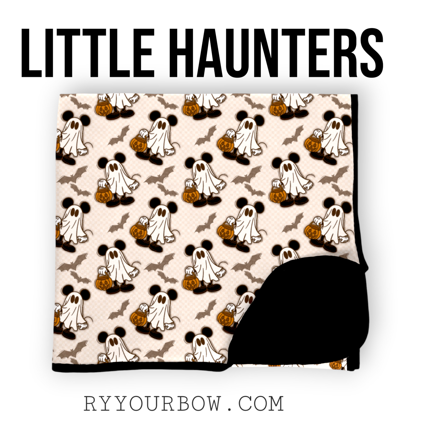 LITTLE HAUNTERS Double Sided Blanket *PREORDER*