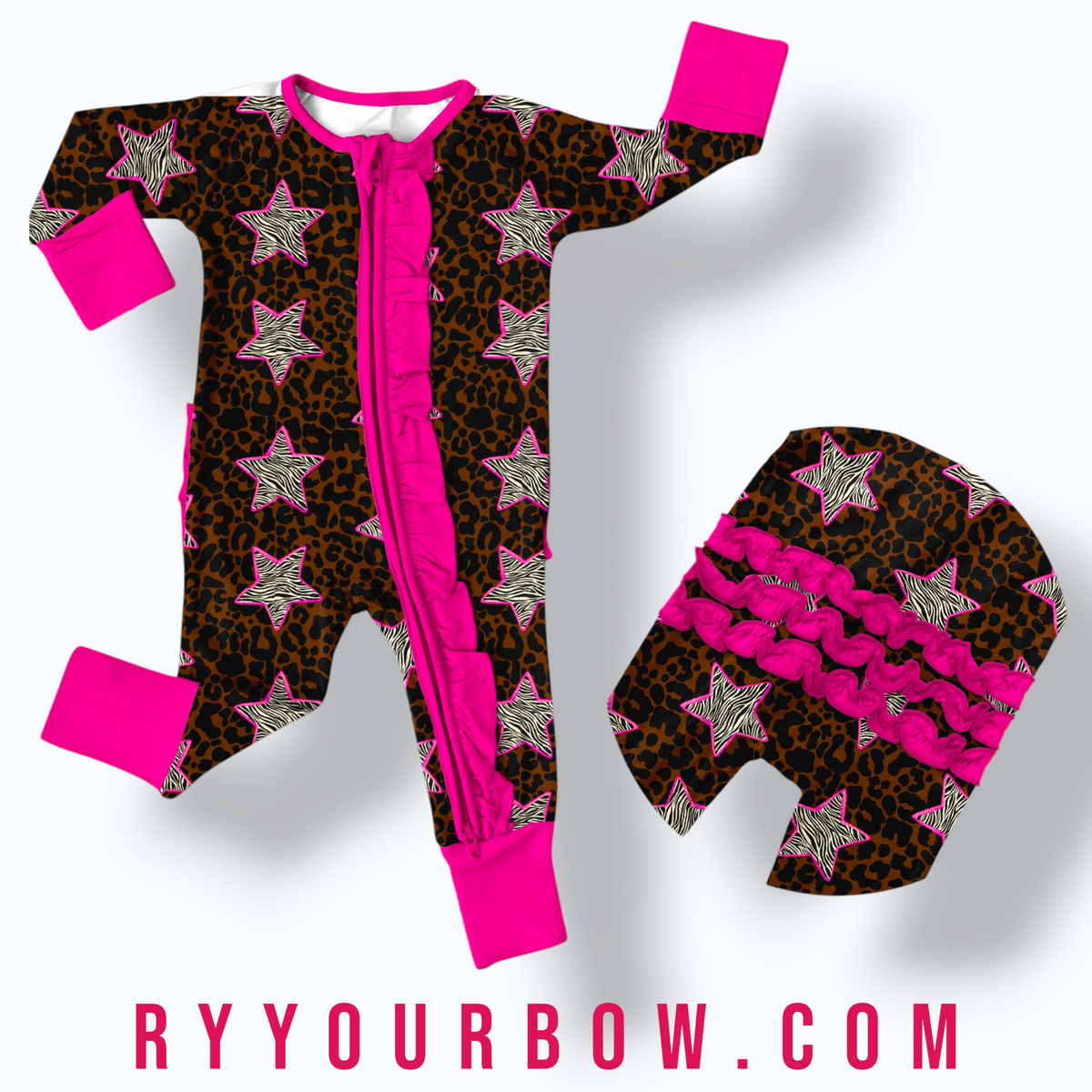Wild & Free Ruffled Zippy *PREORDER*