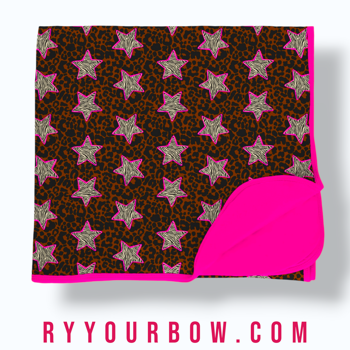Wild & Free Double Sided Blanket *PREORDER*