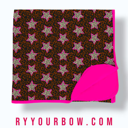 Wild & Free Double Sided Blanket *PREORDER*