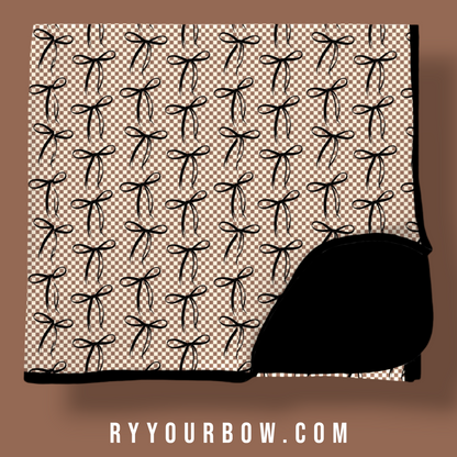 Coquette Check Double Sided Blanket *PREORDER*