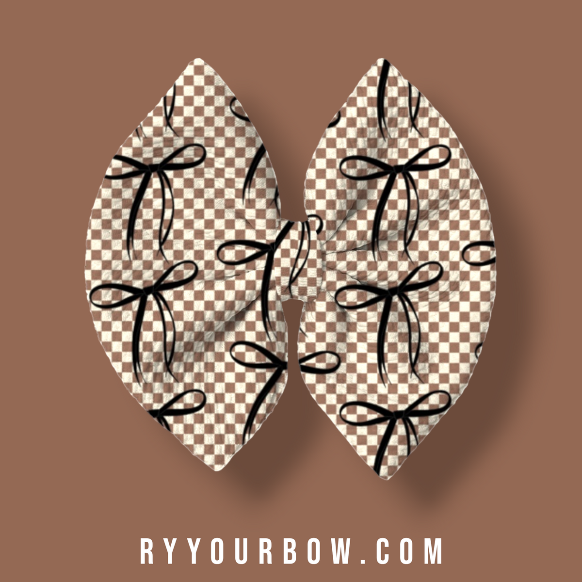 Coquette Check Bows & Headwraps