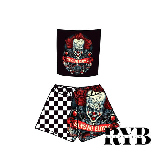 Horror Tube top + Shorts