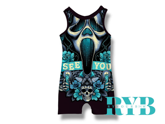Ghost Ollie Romper