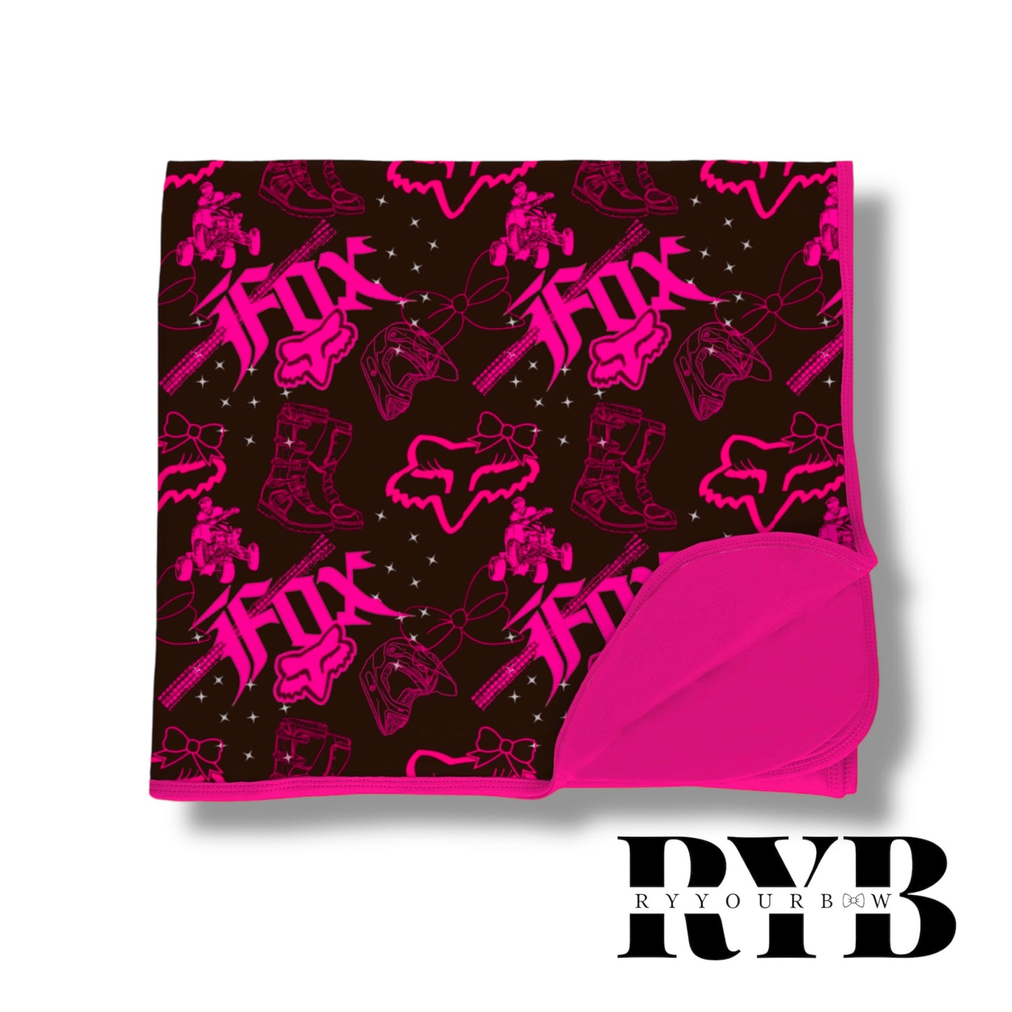 Fox Bamboo Double Sided Blanket RTS