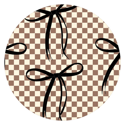 Coquette Check Bows & Headwraps